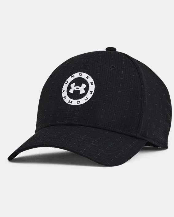 หมวก UA Jordan Spieth Tour Adjustable สำหรับผู้ชาย, Black, pdpMainDesktop image number 0